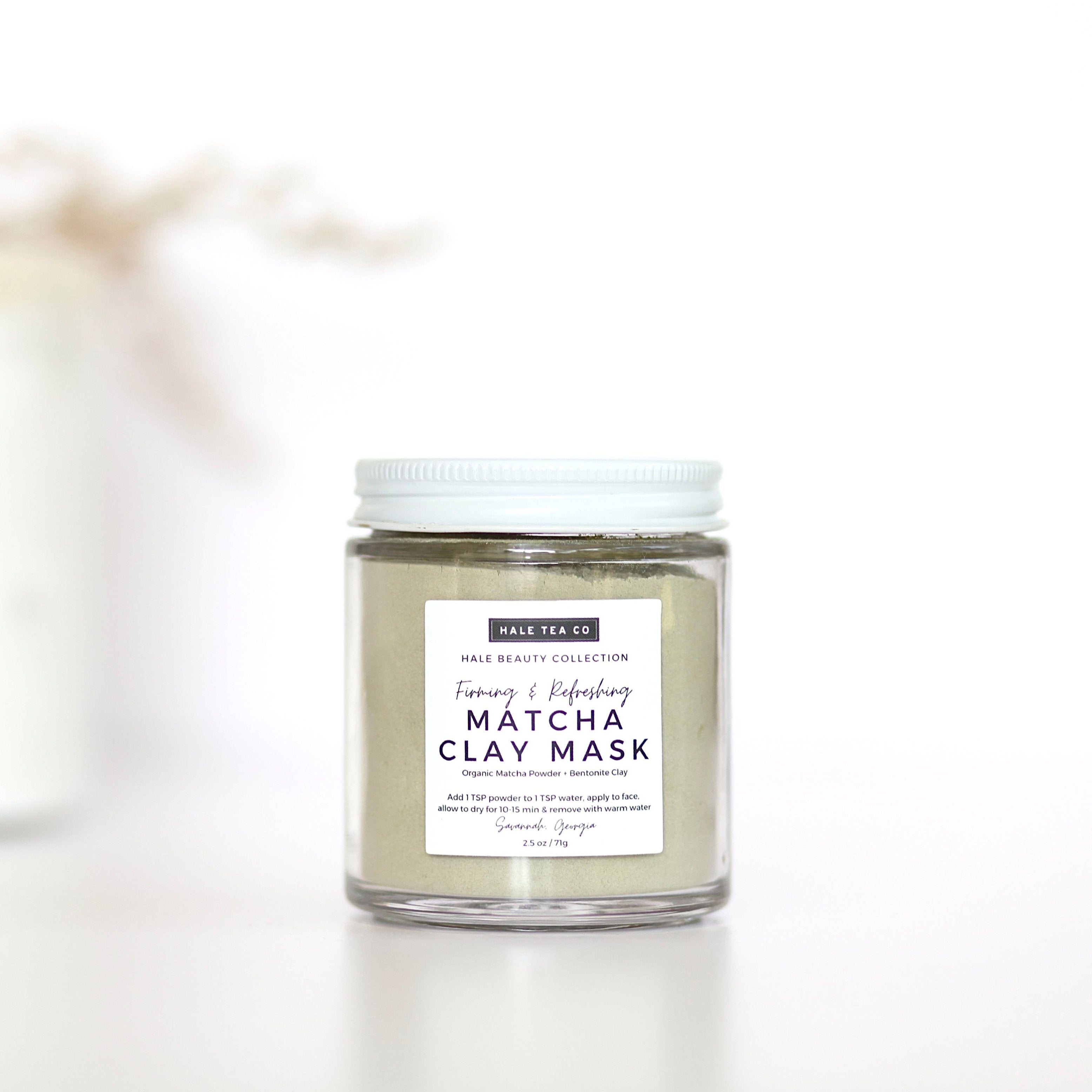 Matcha Clay Mask – The Hale Tea Company