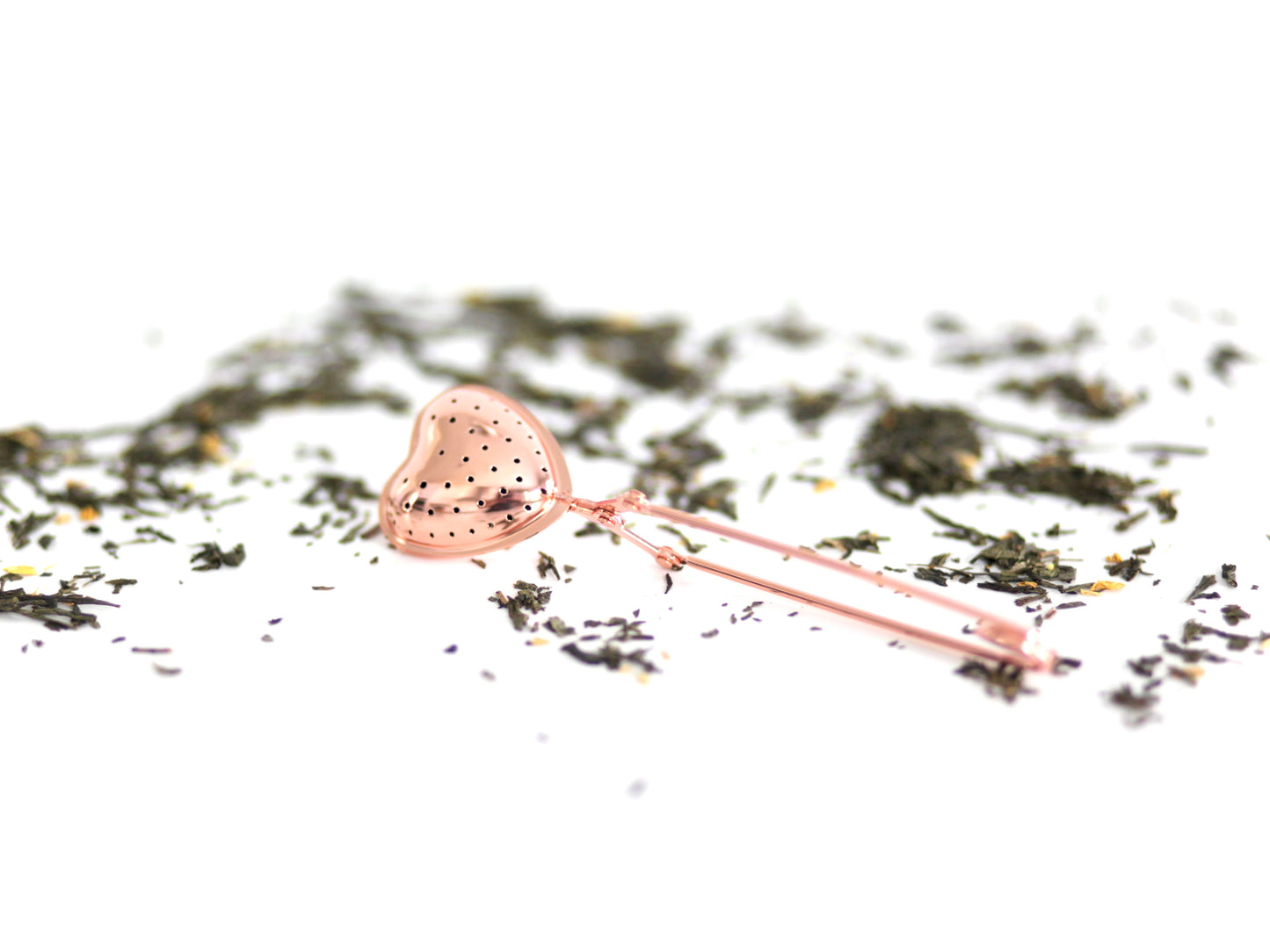 Rose Gold Heart Tea Infuser